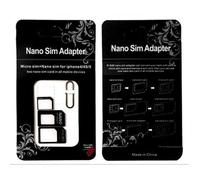 Adaptateur de carte SIM 3 en 1 pour CROSSCALL CORE-X4 Smartphone Micro-SIM Nano-SIM Universel