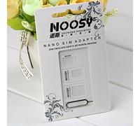 Adaptateur de Carte SIM Noosy (Nano/MicroSim) Blanc + Sim Opener
