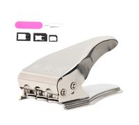 Adaptateur de carte SIM universel 3 en 1 - Matériaux de haute qualité - Kit convertisseur SIM en acier inoxydable - Installation facile - Compact,