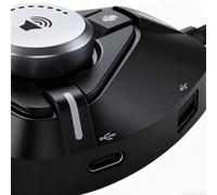 Adaptateur de carte son externe USB de type C, contrôle du volume jack 3,5 mm, amplificateur répartiteur portable | Enregistrement en studio, casque, haut-parleur, microphone, guitare, podcast