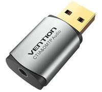 Adaptateur de carte son externe USB pour prise femelle 3,5 mm. Vention