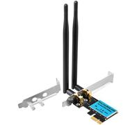 Adaptateur de carte WiFi sans fil double bande 802.11Ac, 1200 mb/s, 2.4/5Ghz, pour ordinateur de bureau, PCI-E, Win 7, 8, 10