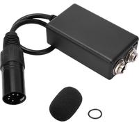 Adaptateur de casque d'aviation GA double fiche sur Airbus XLR 5 broches Adaptateur de câble d'extension pour casque d'aviation