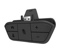 Adaptateur de Casque stéréo pour Xbox One et Xbox Series X|S et Elite Controller - Convertisseur Audio pour Chat Vocal et Jeu de Sons et contrôle du Volume comme Accessoires Xbox