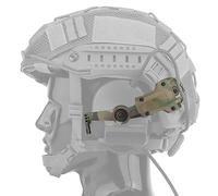 Adaptateur de Casque Tactique sur Rail, kit de Support de Casque à Rotation multiangulaire Compatible avec OPS Core Arc/Team Wendy M-Lok