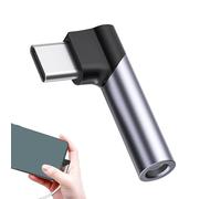 Adaptateur de casque vers USB C, adaptateur audio USB C vers 3,5 mm, type C vers audio, type C vers prise casque de 3,5 mm, adaptateur C vers dongle pour téléphone