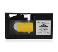 Adaptateur de Cassette VHS-C, Compatible avec S-VHS-C, pour Bandes S-VHS, Conversion de Bandes VHS-C/VHS
