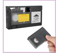 Adaptateur de cassette VHS C pour caméscopes VHS C SVHS convertisseur de cassette VHS non compatible avec 8 mm/Mini DV/Hi8 pour