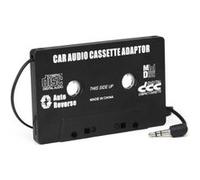 Adaptateur de Cassettes Autoradio Trixes pour MP3 iPod Nano CD and MD dans noir Noir G