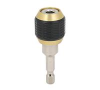 Adaptateur de changement de foret en carbure de qualité supérieure, outil de conversion à tige hexagonale à dégagement rapide pour perceuses électriques, connecteur 1/4 pouces (60mm)