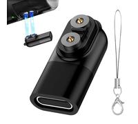 Adaptateur de charge de type C compatible avec LEDLENSER P&H Series - Câble de charge magnétique de rechange - Adaptateur de charge USB-C magnétique pour lampes frontales et lampes de poche avec