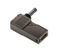 Adaptateur de charge d'ordinateur portable : adaptateur de charge d'ordinateur portable de 100 W | Connecteur de chargeur de type C à DC avec écran numérique | Convertisseur de prise polyvalent pour