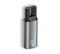 Adaptateur de charge et convertisseur de rasoir 15 V HQ8505 Type-C, compatible avec Philips QP6510, QP6520 et QP6530(Gray)
