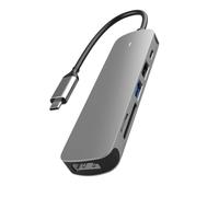 Adaptateur de charge et de synchronisation rapide de données et de charge 4/6 ports USB 3.0 et de type C 5 Gbit/s