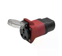 Adaptateur de charge EV portable 220 V type 2 mâle vers prise pour chargeur EV connecteur EV