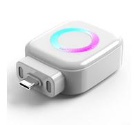 Adaptateur de charge intelligent, reconnaissance intelligente de charge complète et éjection automatique, réduit l'usure de la batterie, mise à niveau 2026 (blanc)