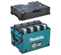 Makita BCC001 XGT Boîtier De Recharge Pour Max. 8 Batteries (jusqu'à BL4080F)