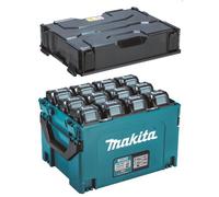 Makita BCC02 XGT Boîtier De Charge Pour 12 Batteries Maximum (jusqu'à BL4040F)