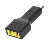 Adaptateur De Charge Port Carré Lenovo Vers Usb-C, Noir