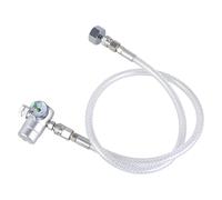 Adaptateur de charge pour crème fouettée avec tuyau de bobine N2O pour bouteilles de crème 580 g/615 g/640 g/1100 g/2,20 L