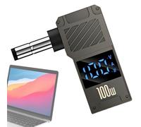 Adaptateur de charge pour ordinateur portable 100 W Charge rapide avec | Adaptateur de charge vers CC pour la plupart des ordinateurs portables, appareils avec connecteur et de nombreux autres