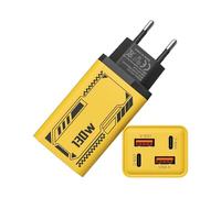 Adaptateur de charge pour téléphone | USB - Adaptateur cube de charge rapide 130 W avec plusieurs ports pour voyage, voiture, bureau, mur, table de chevet et bureau