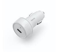 Hama 00183278 chargeur d'appareils mobiles Smartphone Blanc Allume-cigare Charge rapide Auto