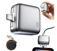 Adaptateur de Charge Rapide 140 W avec arrêt Automatique Intelligent et IA, Distributeur d'alimentation Intelligent pour téléphones et tablettes, Chargeur Rapide Universel USB-C (1PC)