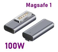 Adaptateur De Charge Rapide Pour Magsafe 3 2 1 Macpleair Pro,Alliage Magnétique,Usb Type C Pd,Indicateur Led,Convertisseur De Prise Magnétique,140w - Type Ad046 Magsafe 1