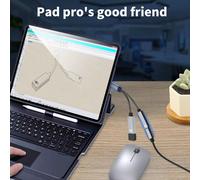 Adaptateur de charge USB-C OTG 2 en 1 PD 60 W, convertisseur de données USB-C vers USB 2.0 pour ordinateur portable A