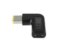 Avizar Adaptateur de Charge USB-C vers Prise carrée Noir