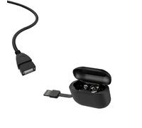 Adaptateur de charge USB compatible avec JLab Go Ai Pop/Sport, JLab Epic Air an/Sport ANC, JLab JBuds Air Pro sans fil Bluetooth avec câble USB femelle