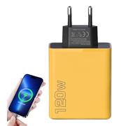 Adaptateur de Charge USB multiport, Chargeur Mural USB à Charge Rapide | Adaptateur téléphonique multiport Chargeur Mural 120 W - Bloc de Chargeur International de Type C, Prise Murale à ra