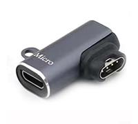 Adaptateur de charge USB pour montres Garmin compatible avec Fenix 765, Instinct 2S, et plus efficace et pratique (flexion latérale)