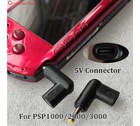 Adaptateur de charge USB Type-C 5V vers DC pour PSP 1000 2000 3000 Mini, convertisseur de charge USB, DC 4.0x1.7mm, 1/2/10 pièces 5V Connector