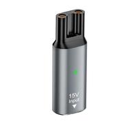 Adaptateur De Chargeur 15 V Type-C HQ8505, Convertisseur De Charge USB-C, Compatible Avec Philips HQ8505 7000 5000 3000 9000(Silver)