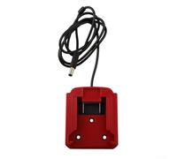 Adaptateur de chargeur 18 V pour mini parabole - Alimentation CC avec câble de 1 m 18 AWG - Compatible avec 18 V pour batte de série DCB (non inclus)