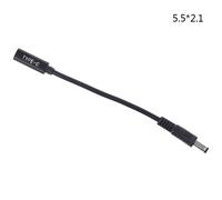 Adaptateur de chargeur d'alimentation USB 3.1 Type C femelle vers DC 5.5x2.5, 5.5x2.1 mâle, adaptateur de PD, émulateur, déclencheur de câble de Charge