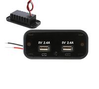 Adaptateur de chargeur de voiture - 3,5x1,61x0,82 pouces, sortie double USB, chargeur de charge rapide | Chargeur de téléphone automobile pour smartphones, tablettes, camions, véhicules, road trips