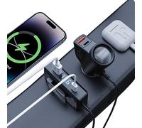 Adaptateur De Chargeur De Voiture - Chargeur De Voiture Avec Affichage Numérique, Charge Rapide QC3.0 Et PD | De USB Pour Voitures, Camions, Camping-cars, Smartphones, Tablettes, Ordi