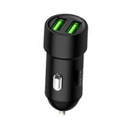 Adaptateur de chargeur de voiture - Chargeur de voiture pour téléphones | Chargeur de voiture USB à deux ports, adaptateur de chargeur de voiture à charge rapide 3,4 A, adaptateur de chargeur de