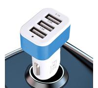 Adaptateur de chargeur de voiture - Chargeur USB multi-ports avec 3 sorties, appareil de charge rapide Plug and Play | Hub d'alimentation universel pour téléphones, tablettes, systèmes de navigation