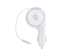Adaptateur de chargeur de voiture rétractable pour téléphone rapide 60 W USB C pour téléphone portable USB C