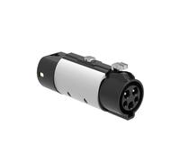 Adaptateur de Chargeur EV de Type 1 à Type 2 avec Boucle de Verrouillage 32 A 7 KW Connecteur de Chargeur EV SAE J1772 à IEC 62196 Véhicule