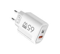 Adaptateur De Chargeur Mural, Blocs De Charge Rapide | Prise Brique À Charge Rapide USB C 65 W - Cube Adaptateur De Charge Rapide À Double Port Pour Téléphones, Pour La Maison, Le Dortoir, Les Voyages