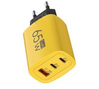 Adaptateur de chargeur mural USB, prise murale USB multiport, adaptateur de téléphone avec chargeur mural multiport de 60 W - Bloc de chargeur compact Prise murale de type C à charge rapi