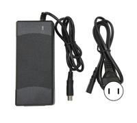 Adaptateur de chargeur pour trottinette électrique, alimentation de remplacement 42 V polyvalente, résistante aux hautes températures et robuste,
