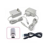 Adaptateur de chargeur secteur US EU pour 3DS/nouveau 3DS XL/LL, câble d'alimentation de charge, adaptateur secteur pour nouveau 3DS LL Câble de charge de 1,2 m