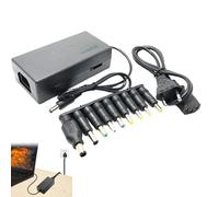 Adaptateur de Chargeur Standard européen, Ensemble d'adaptateurs de Chargeur d'ordinateur Portable | Adaptateur de Chargement d'ordinateurs Portables multiport avec 9 Conseils Convertisseur de Charge