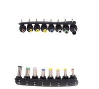 Adaptateur de chargeur universel pour ordinateur portable, prise Jack, prise de charge pour tablettes PC, 8 pièces/ensemble